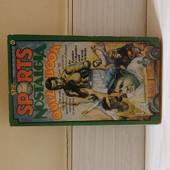 Signet Other - Vintage 1975 First Printing The Sports Nostalgia Quiz Book